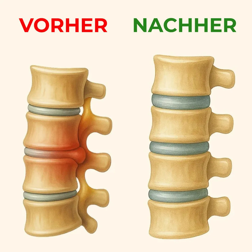 3-Zonen Rückenwohl Tiefenmassagegerät